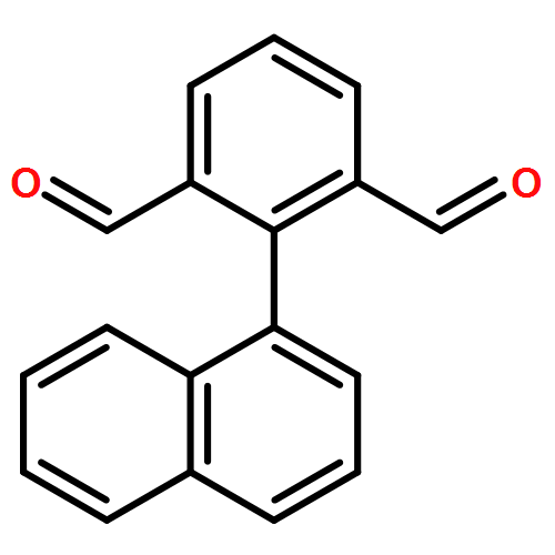 1,3-Benzenedicarboxaldehyde, 2-(1-naphthalenyl)- 