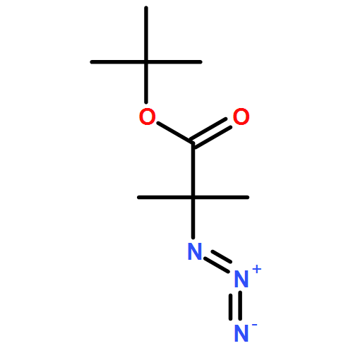 Propanoic acid, 2-azido-2-methyl-, 1,1-dimethylethyl ester 