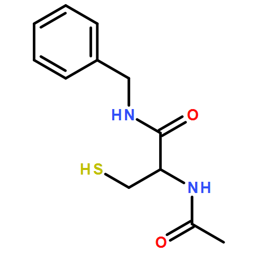 Propanamide, 2-(acetylamino)-3-mercapto-N-(phenylmethyl)-, (2R)- 