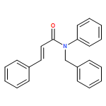 2-Propenamide, N,3-diphenyl-N-(phenylmethyl)-, (2E)- 