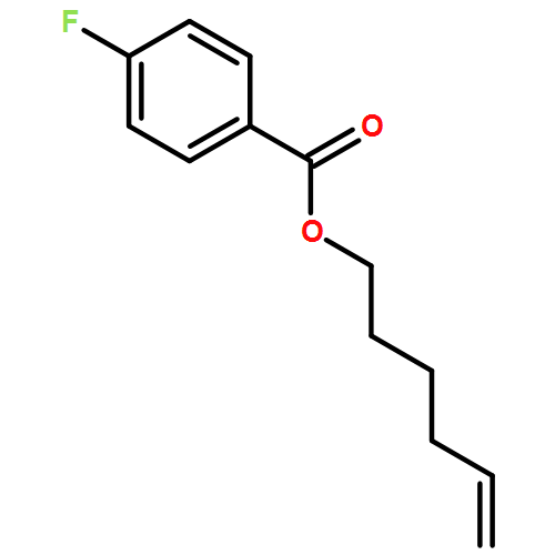 Benzoic acid, 4-fluoro-, 5-hexen-1-yl ester 