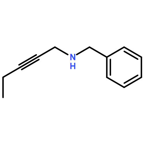 Benzenemethanamine, N-2-pentyn-1-yl- 