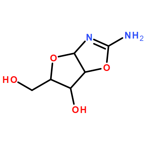 Furo[2,3-d]oxazole-5-methanol, 2-amino-3a,5,6,6a-tetrahydro-6-hydroxy-, (3aR,5R,6R,6aS)-rel- 