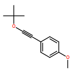 Benzene, 1-[2-(1,1-dimethylethoxy)ethynyl]-4-methoxy- 