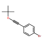 Benzene, 1-bromo-4-[2-(1,1-dimethylethoxy)ethynyl]- 