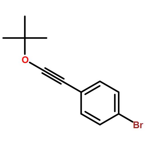 Benzene, 1-bromo-4-[2-(1,1-dimethylethoxy)ethynyl]- 