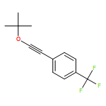 Benzene, 1-[2-(1,1-dimethylethoxy)ethynyl]-4-(trifluoromethyl)- 