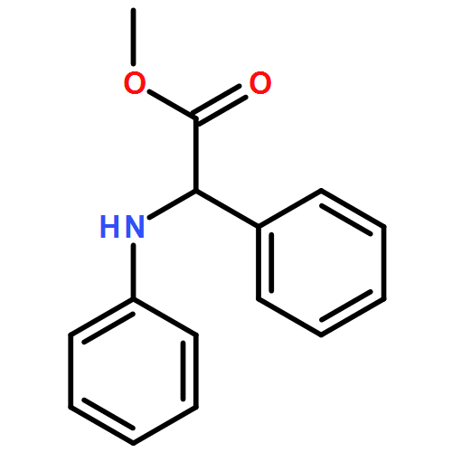 Benzeneacetic acid, α-(phenylamino)-, methyl ester 