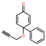 2,5-Cyclohexadien-1-one, 4-phenyl-4-(2-propyn-1-yloxy)- 