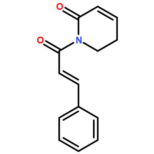 2(1H)-Pyridinone, 5,6-dihydro-1-[(2E)-1-oxo-3-phenyl-2-propen-1-yl]- 
