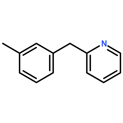 Pyridine, 2-[(3-methylphenyl)methyl]- 