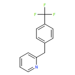 Pyridine, 2-[[4-(trifluoromethyl)phenyl]methyl]- 