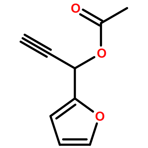 2-Furanmethanol, α-ethynyl-, 2-acetate 