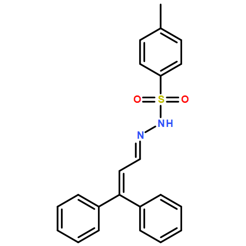 Benzenesulfonic acid, 4-methyl-, 2-(3,3-diphenyl-2-propen-1-ylidene)hydrazide 