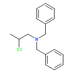 Benzenemethanamine, N-[(2R)-2-chloropropyl]-N-(phenylmethyl)- 