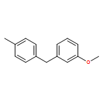 Benzene, 1-methoxy-3-[(4-methylphenyl)methyl]- 