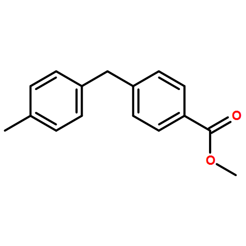 Benzoic acid, 4-[(4-methylphenyl)methyl]-, methyl ester 