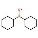 Phosphinous acid, dicyclohexyl- (9CI) 