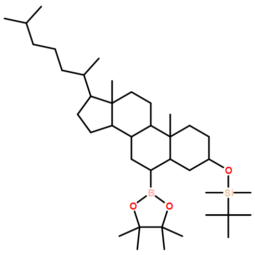 1,3,2-Dioxaborolane, 2-[(3β,5α,6α)-3-[[(1,1-dimethylethyl)dimethylsilyl]oxy]cholestan-6-yl]-4,4,5,5-tetramethyl- 