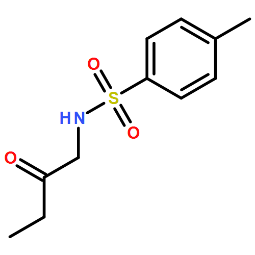 Benzenesulfonamide, 4-methyl-N-(2-oxobutyl)- 