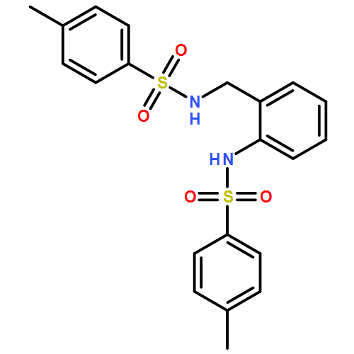 Benzenesulfonamide, 4-methyl-N-[2-[[[(4-methylphenyl)sulfonyl]amino]methyl]phenyl]- 