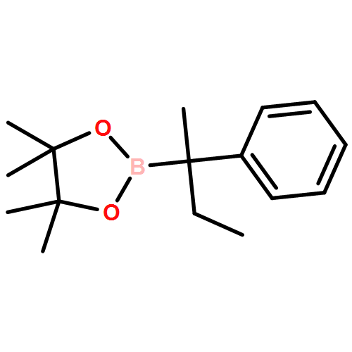 1,3,2-Dioxaborolane, 4,4,5,5-tetramethyl-2-(1-methyl-1-phenylpropyl)- 