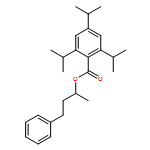 Benzoic acid, 2,4,6-tris(1-methylethyl)-, (1S)-1-methyl-3-phenylpropyl ester 
