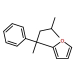 Furan, 2-[(1S)-1,3-dimethyl-1-phenylbutyl]- 