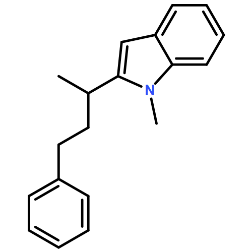 1H-Indole, 1-methyl-2-[(1R)-1-methyl-3-phenylpropyl]- 