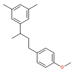 Benzene, 1-[(1S)-3-(4-methoxyphenyl)-1-methylpropyl]-3,5-dimethyl- 