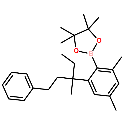 1,3,2-Dioxaborolane, 2-[2-[(1S)-1-ethyl-1-methyl-3-phenylpropyl]-4,6-dimethylphenyl]-4,4,5,5-tetramethyl- 