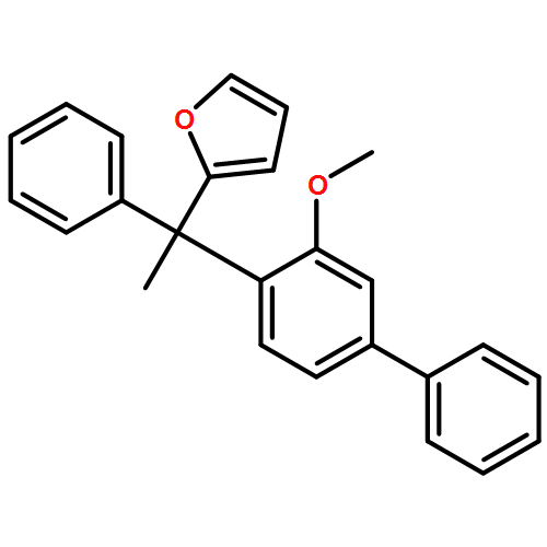 Furan, 2-[(1S)-1-(3-methoxy[1,1-biphenyl]-4-yl)-1-phenylethyl]- 