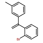 Benzene, 1-bromo-2-[1-(3-methylphenyl)ethenyl]- 