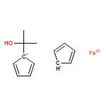 Ferrocene, (1-hydroxy-1-methylethyl)- 