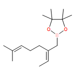 1,3,2-Dioxaborolane, 2-[(2E)-2-ethylidene-6-methyl-5-hepten-1-yl]-4,4,5,5-tetramethyl- 