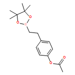 Phenol, 4-[2-(4,4,5,5-tetramethyl-1,3,2-dioxaborolan-2-yl)ethyl]-, 1-acetate 