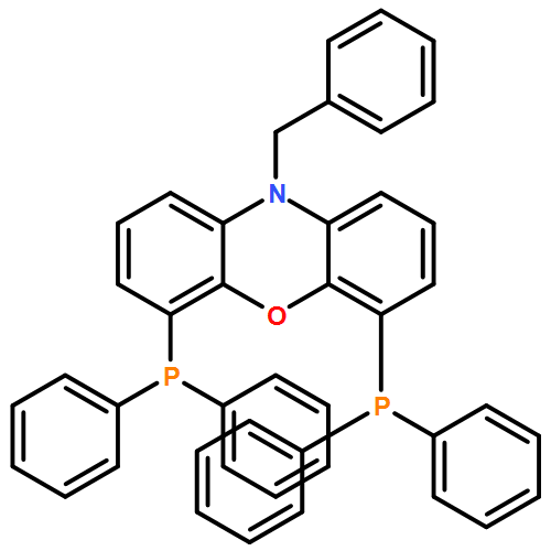 10H-Phenoxazine, 4,6-bis(diphenylphosphino)-10-(phenylmethyl)- 