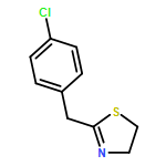 Thiazole, 2-[(4-chlorophenyl)methyl]-4,5-dihydro- 