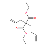 Propanedioic acid, 2-(3-buten-1-yl)-2-(2-propen-1-yl)-, 1,3-diethyl ester 