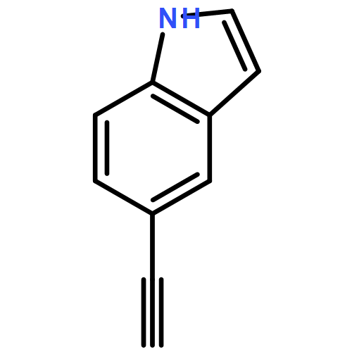 1H-Indole, 5-ethynyl- 