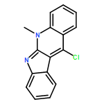 5H-Quinindoline, 11-chloro-5-methyl- 