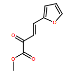3-Butenoic acid, 4-(2-furanyl)-2-oxo-, methyl ester, (3E)- 
