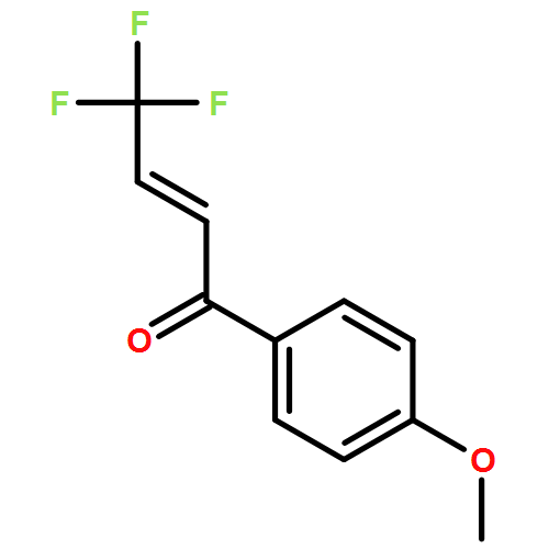 2-Buten-1-one, 4,4,4-trifluoro-1-(4-methoxyphenyl)-, (2E)- 