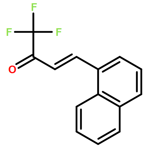 3-Buten-2-one, 1,1,1-trifluoro-4-(1-naphthalenyl)-, (3E)- 