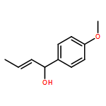 Benzenemethanol, 4-methoxy-α-(1E)-1-propen-1-yl- 