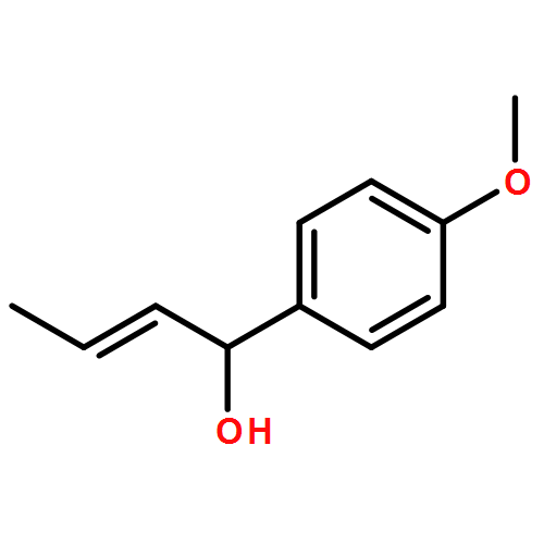 Benzenemethanol, 4-methoxy-α-(1E)-1-propen-1-yl- 