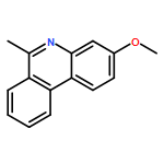 Phenanthridine, 3-methoxy-6-methyl- 
