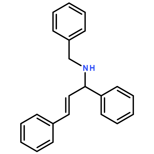 Benzenemethanamine, α-[(1E)-2-phenylethenyl]-N-(phenylmethyl)-, (αS)- 