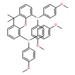 Phosphine, (9,9-dimethyl-9H-xanthene-4,5-diyl)bis[bis(4-methoxyphenyl)- (9CI) 