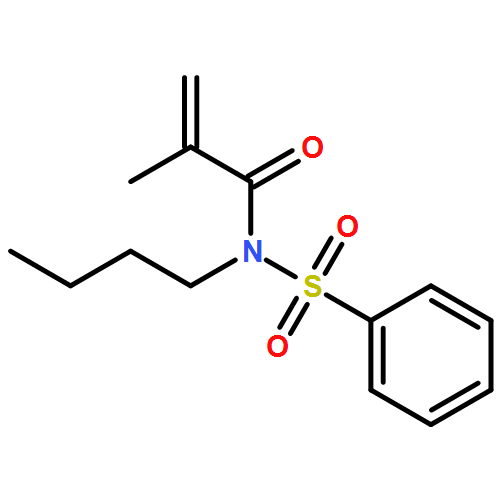 2-Propenamide, N-butyl-2-methyl-N-(phenylsulfonyl)- 